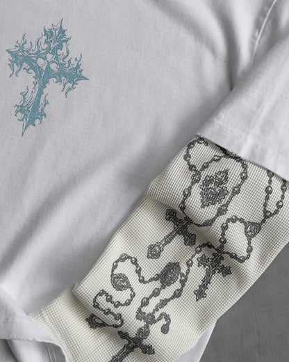 Reaven White Holy Thermal Longsleeve