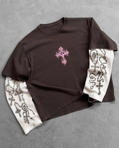 Reaven Brown Holy Thermal Longsleeve