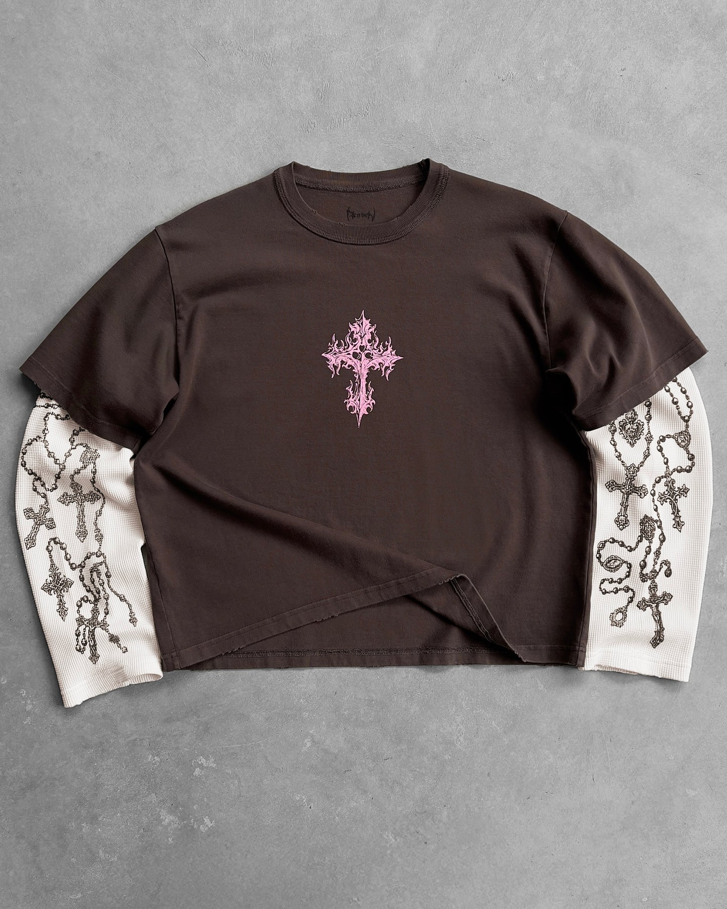 Reaven Brown Holy Thermal Longsleeve