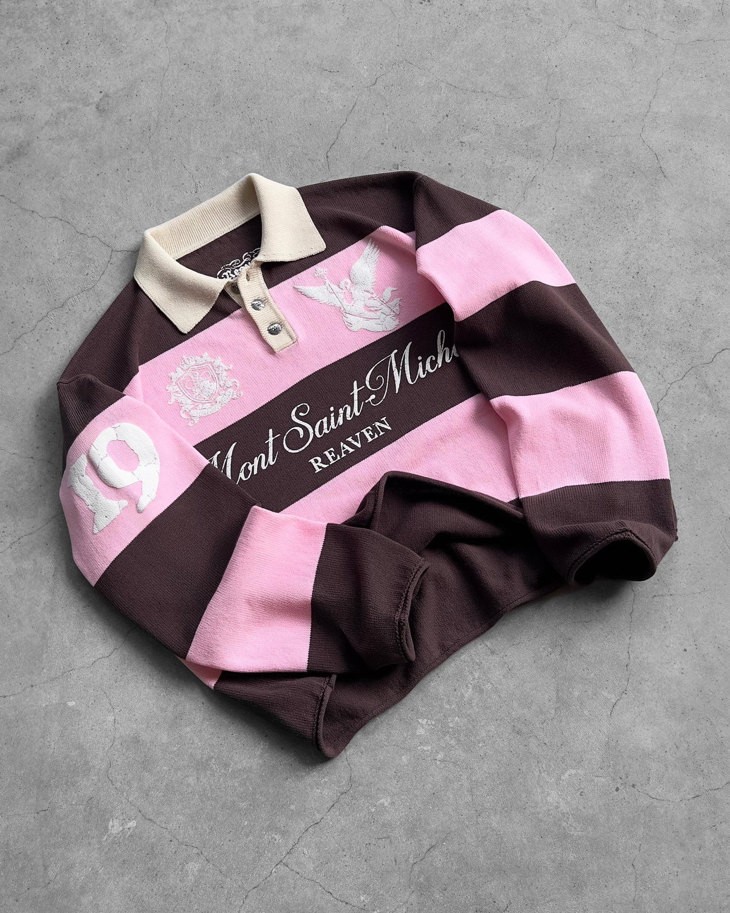 Reaven Pink Mont Saint Michel Polo
