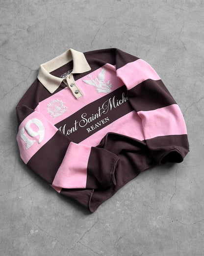 Reaven Pink Mont Saint Michel Polo