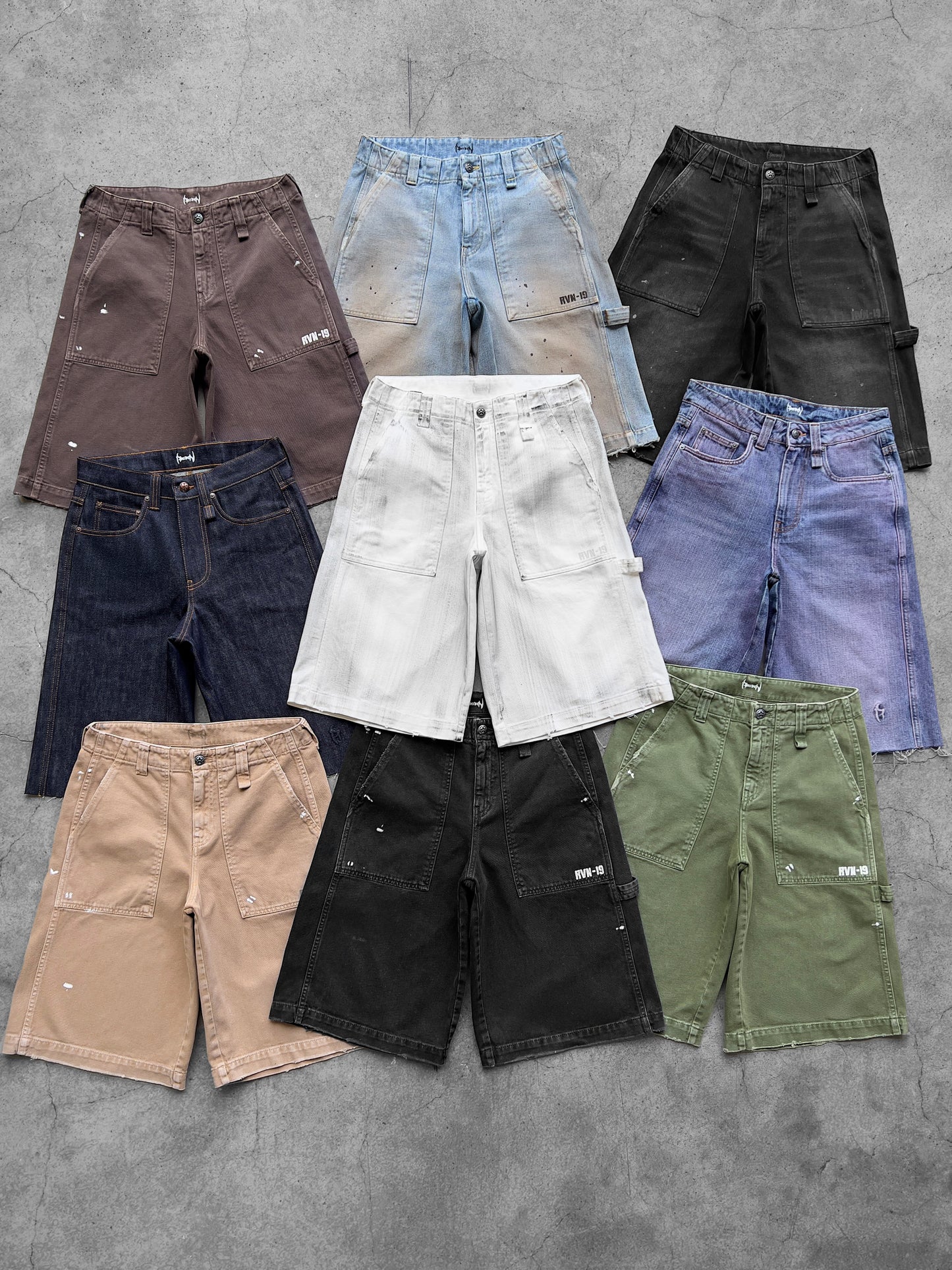 Reaven Pink Everlasting Jorts