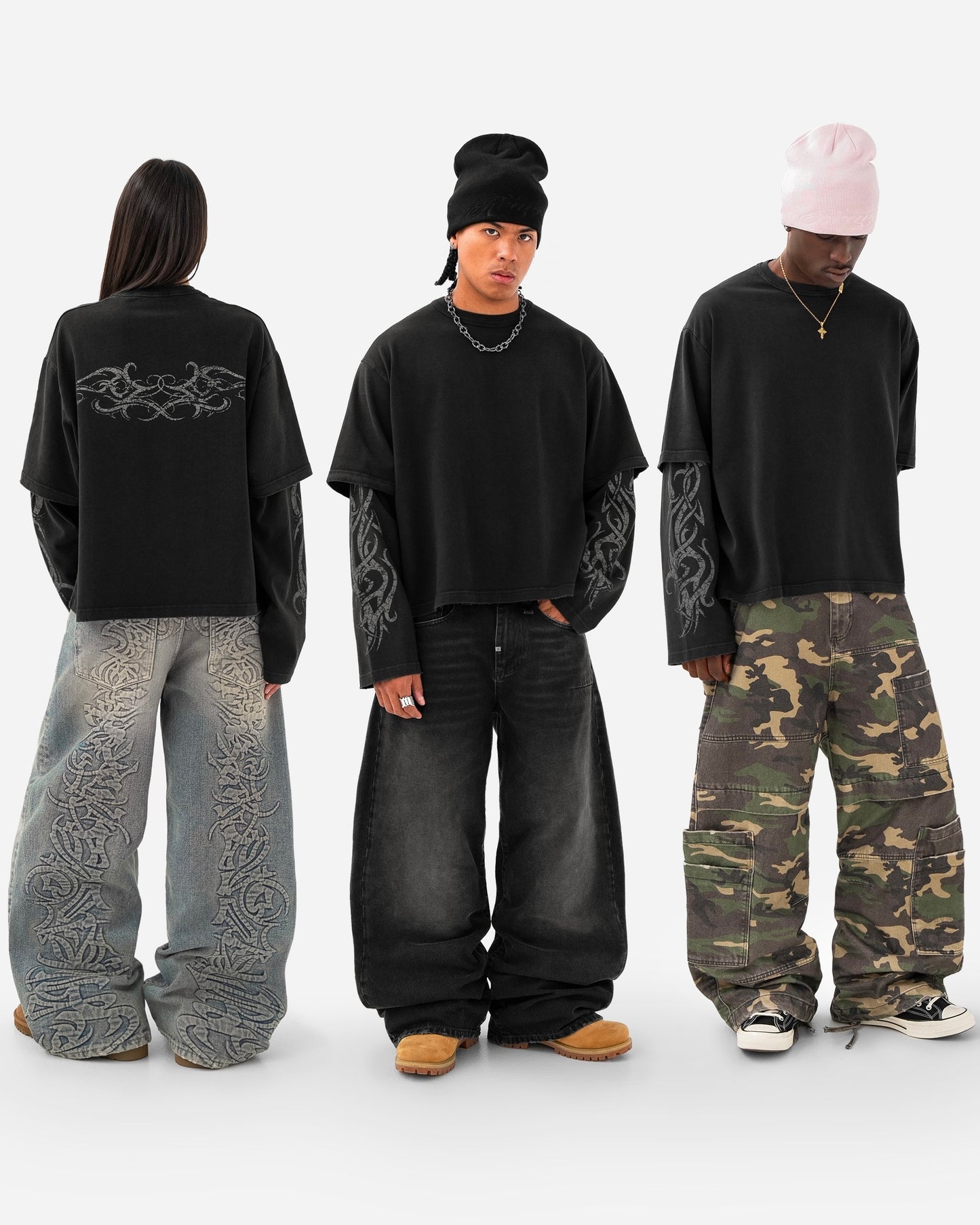 Reaven Black Tribe Longsleeve