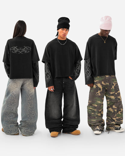 Reaven Black Tribe Longsleeve