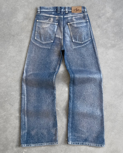 Reaven Chrome Tears Bootcut Denim Jeans