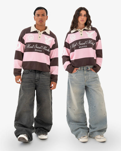 Reaven Pink Mont Saint Michel Polo