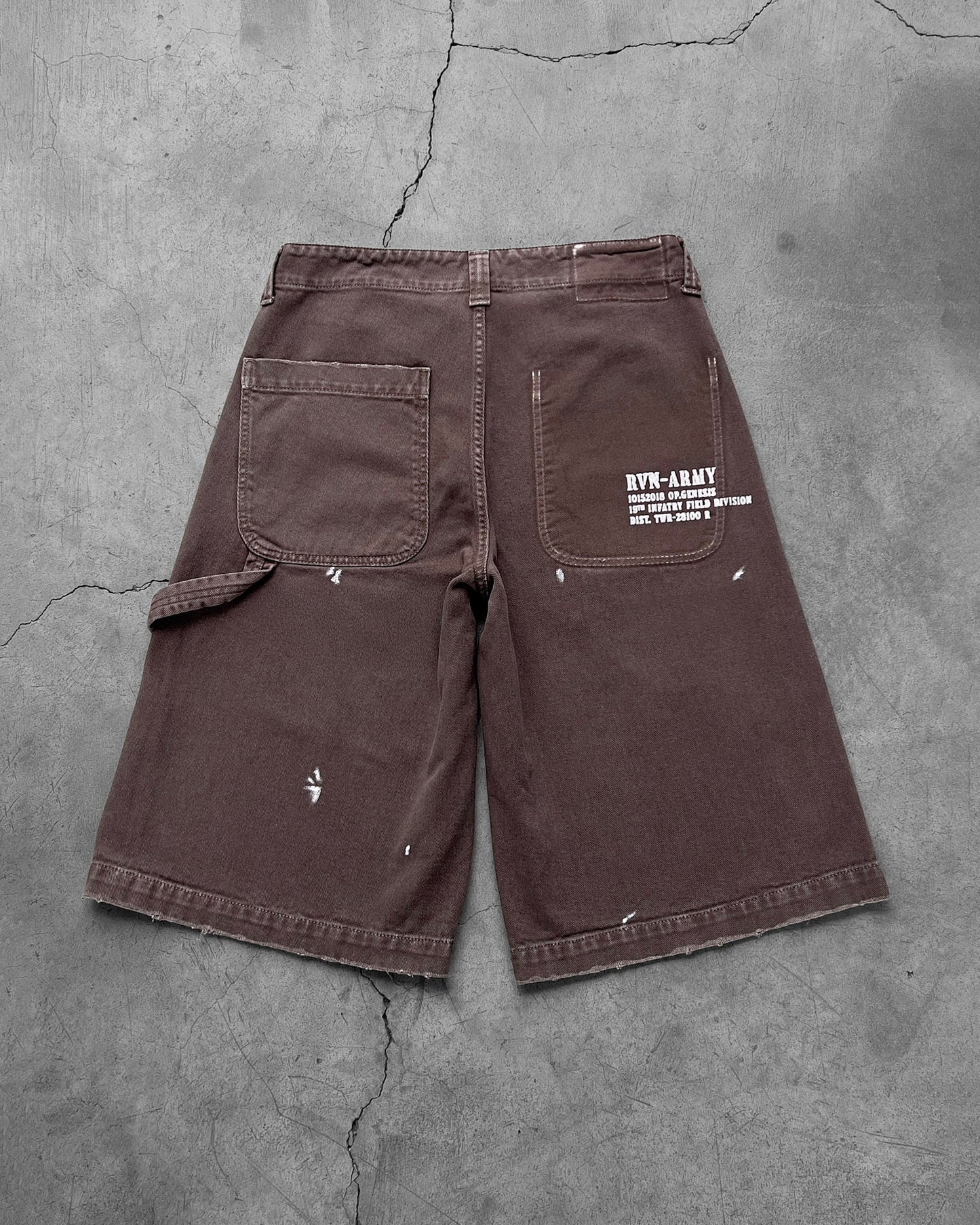 Reaven Chocolate Army Workjorts