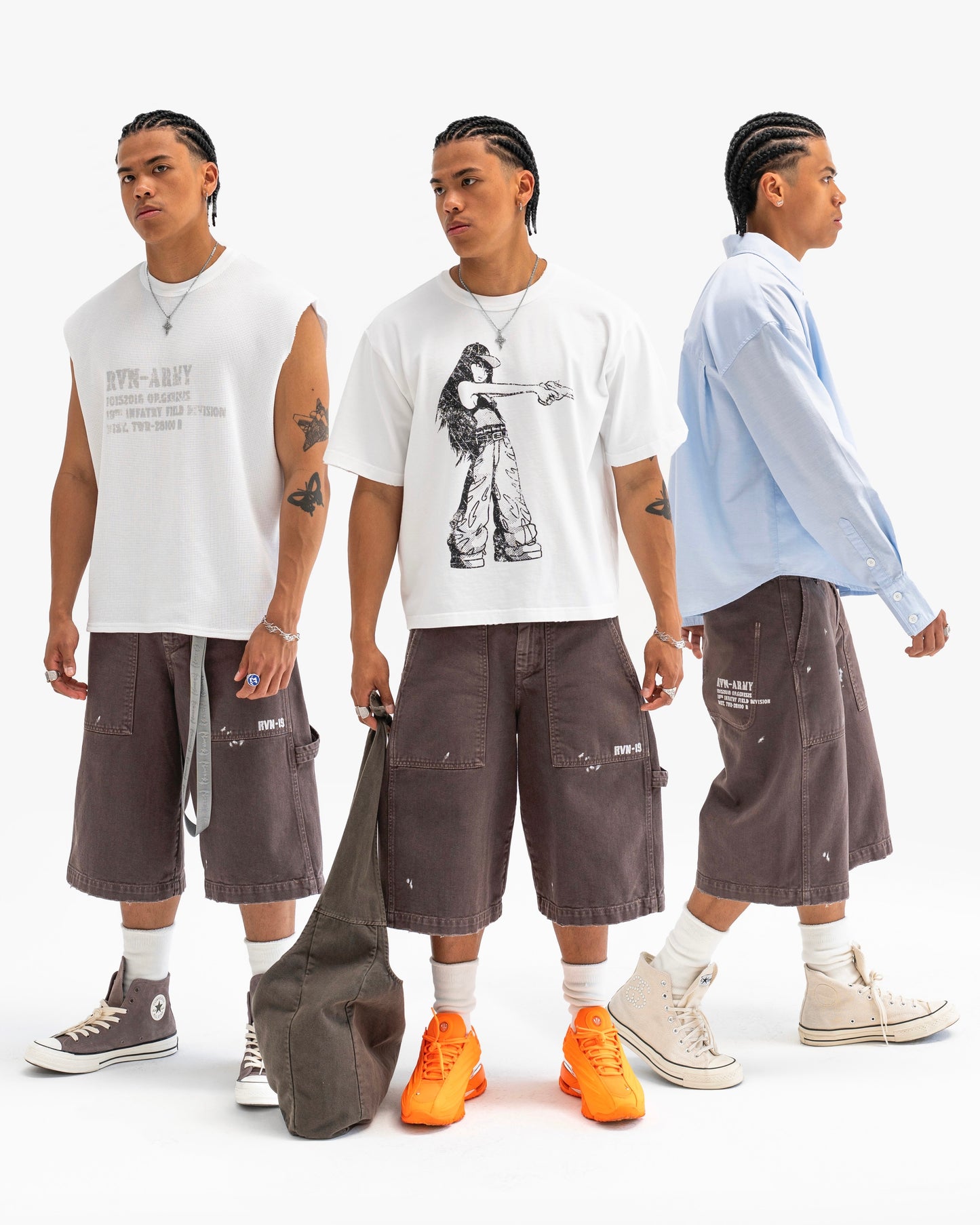 Reaven Chocolate Army Workjorts