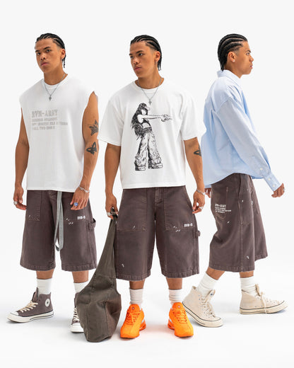 Reaven Chocolate Army Workjorts