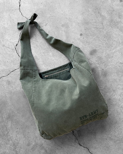Reaven Olive Army Shoulder Bag