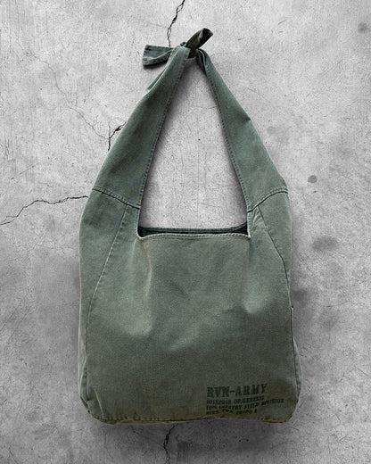 Reaven Olive Army Shoulder Bag