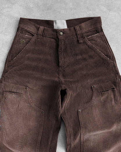 Reaven Chocolate Brown Lionheart Corduroy Pants