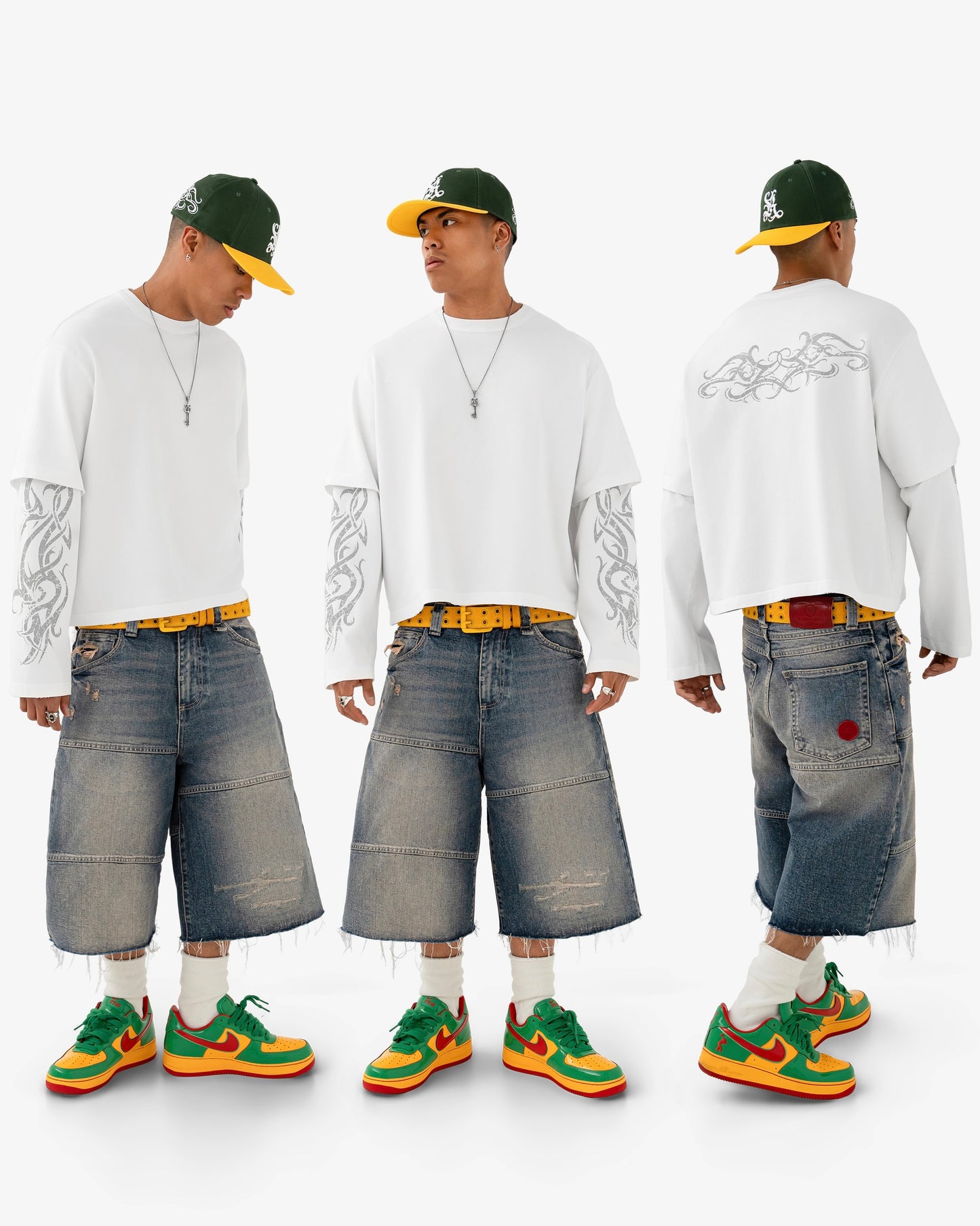 Reaven White Tribe Longsleeve