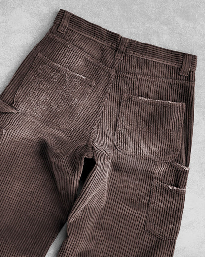 Reaven Chocolate Brown Lionheart Corduroy Pants