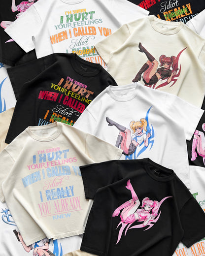 Reaven Cream Lollipop T-Shirt