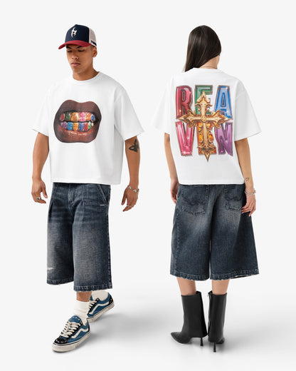 Reaven White Grillz T-Shirt