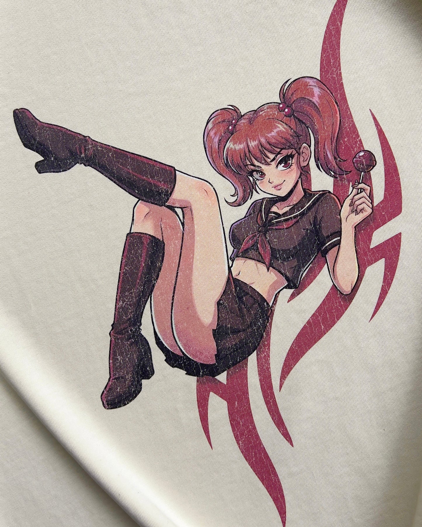 Reaven Cream Lollipop T-Shirt