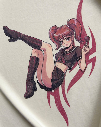 Reaven Cream Lollipop T-Shirt