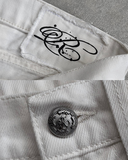 Reaven Raw White Heritage Denim Jeans