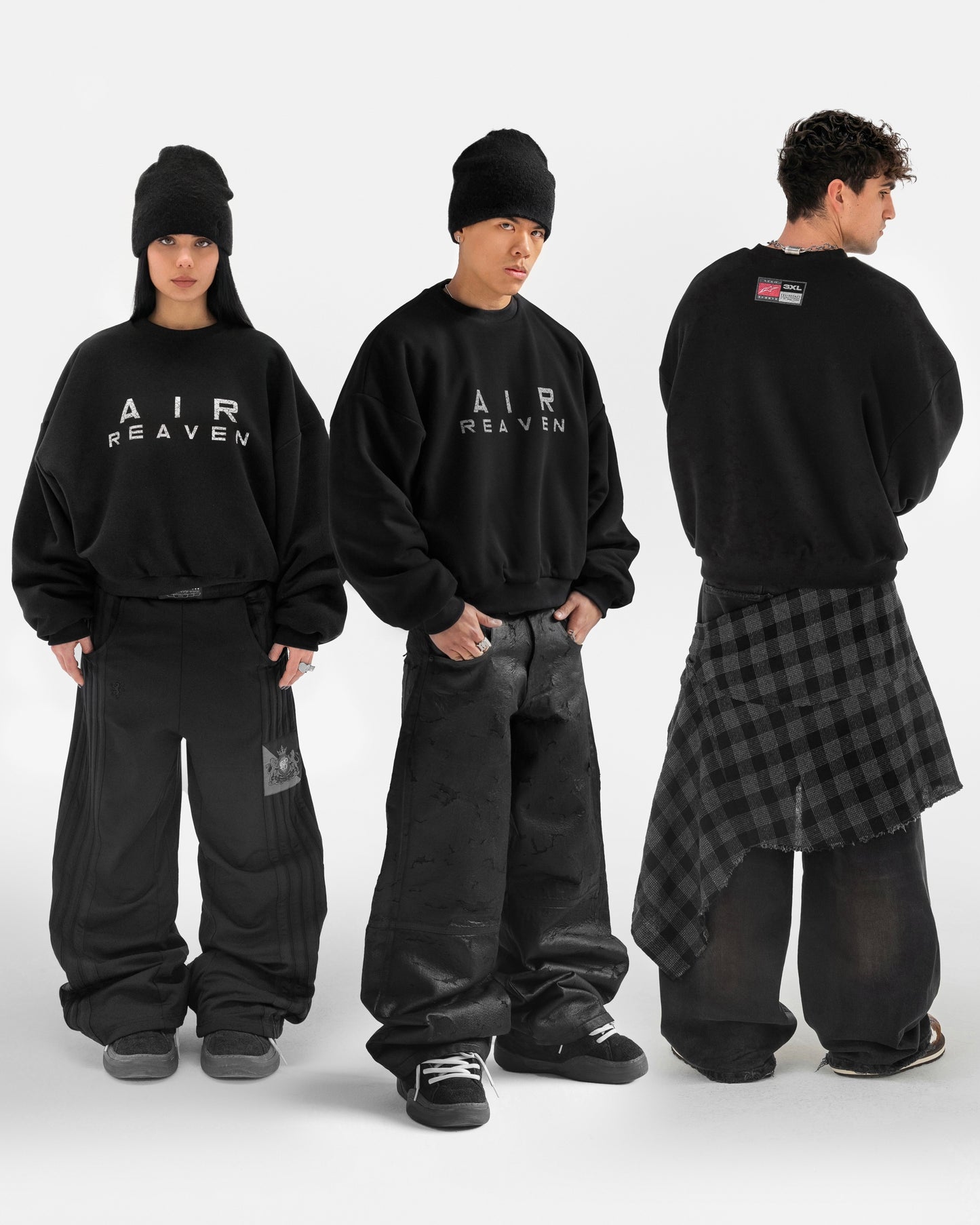 Reaven Black Air Reaven Crewneck