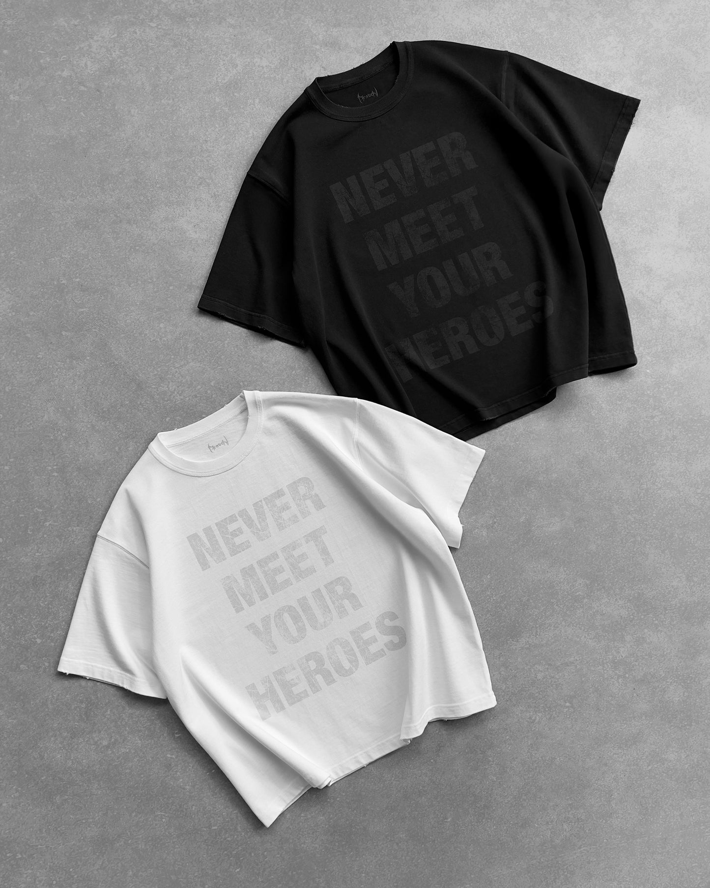 Reaven Black Never Meet Your Heroes T-Shirt