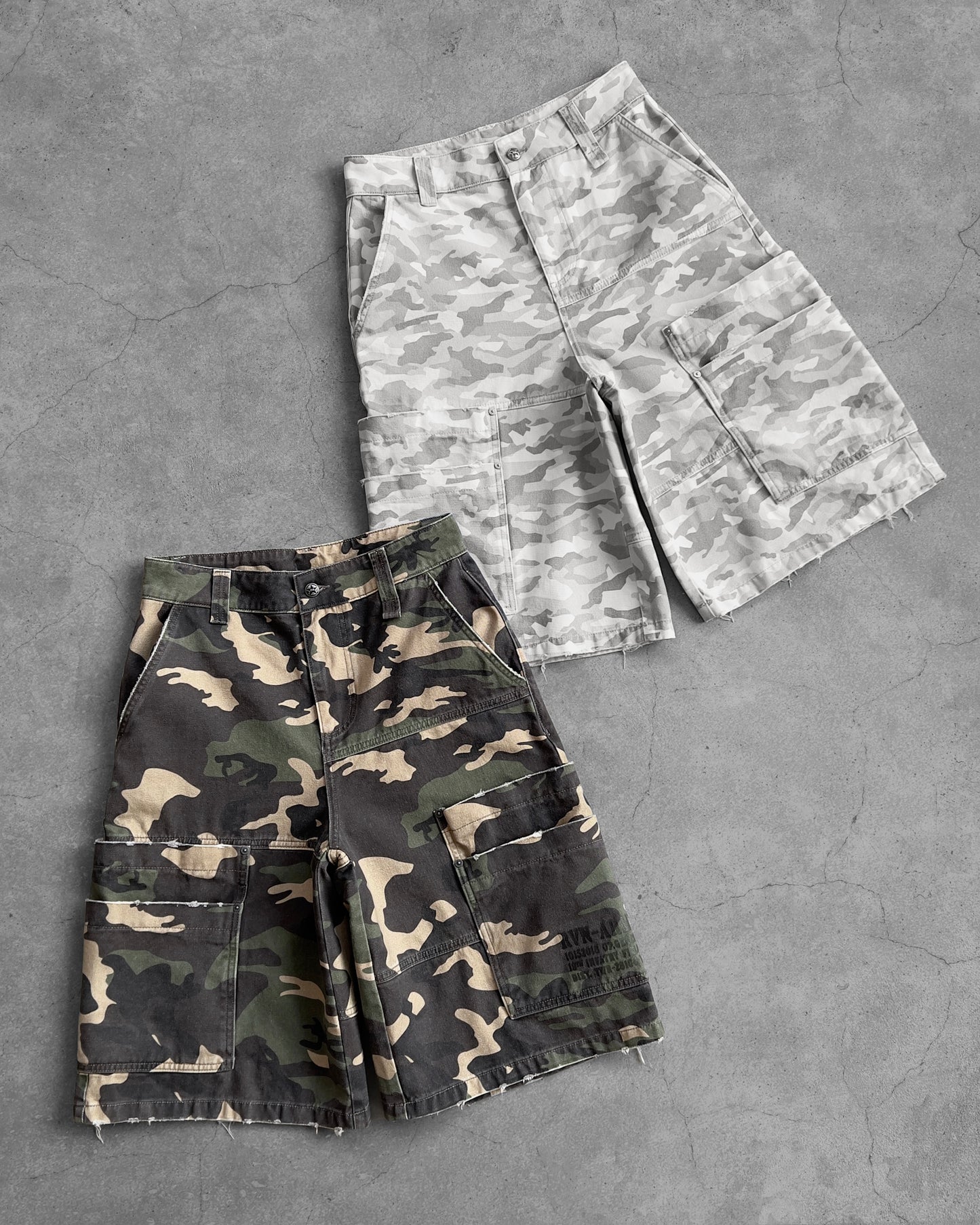 Reaven Artic Camo Jorts