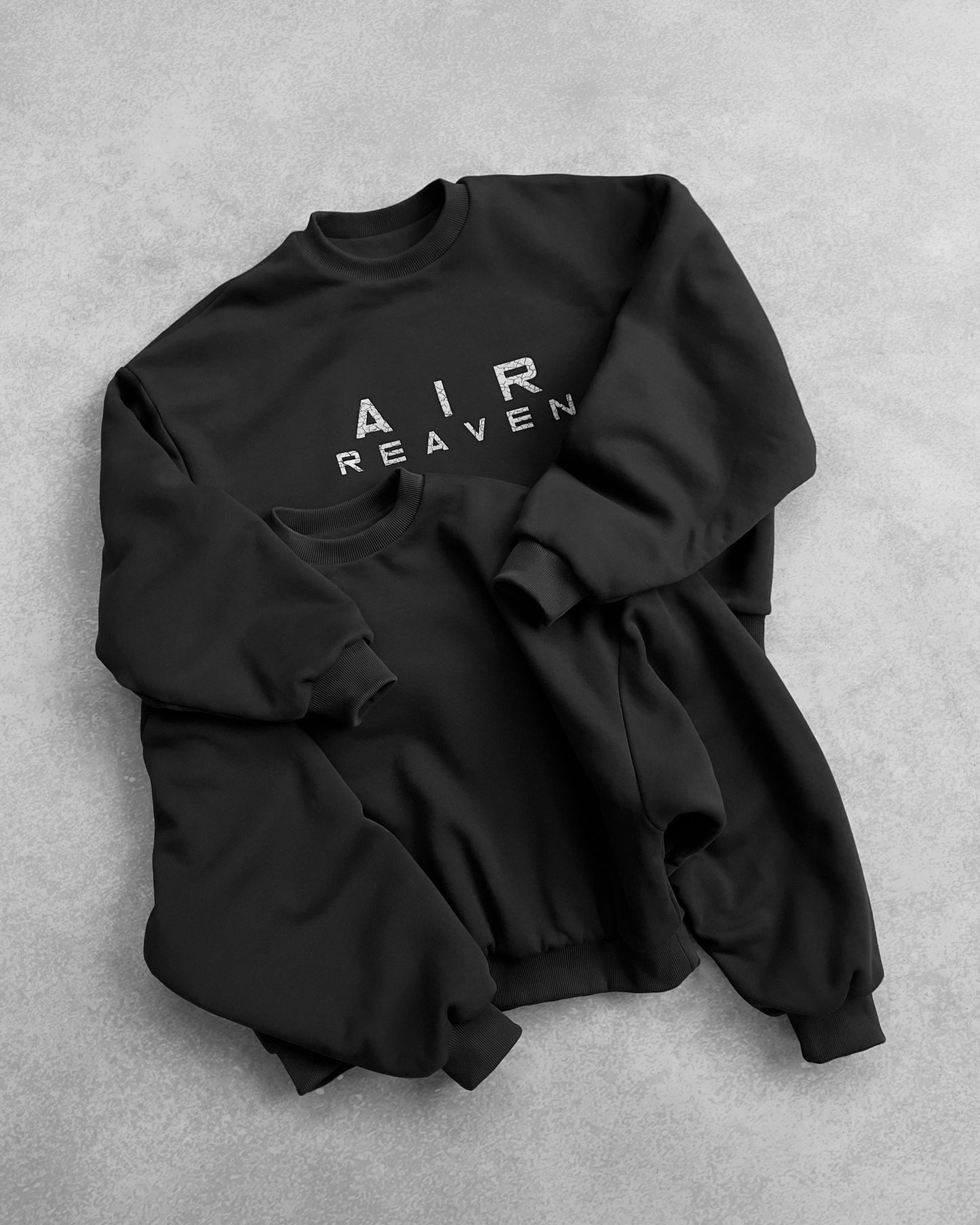 Reaven Black Air Reaven Crewneck