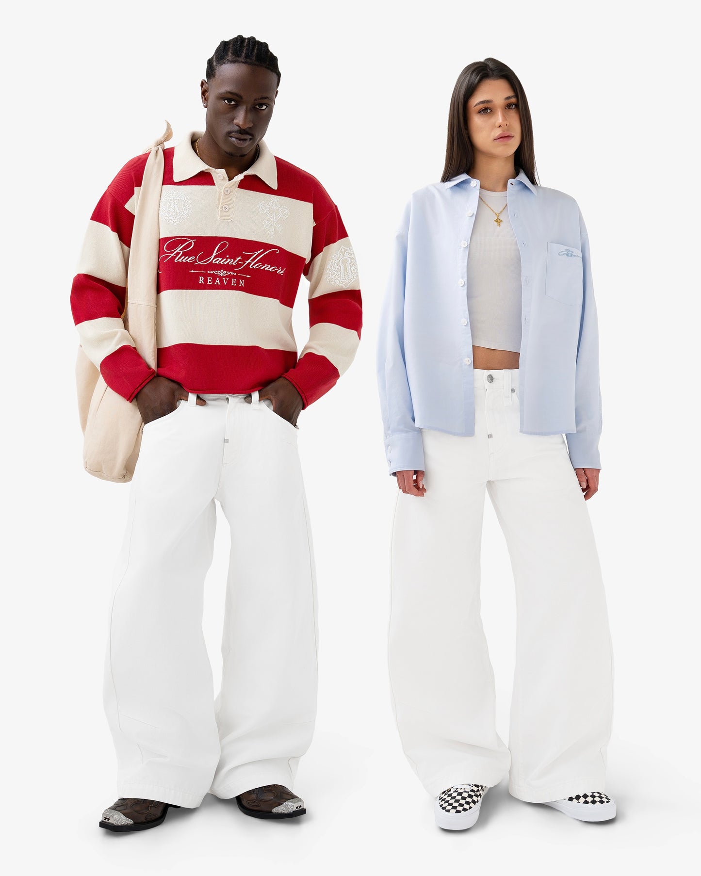 Reaven Raw White Heritage Denim Jeans