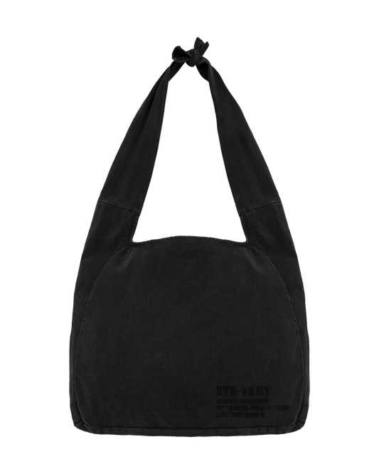 Reaven Black Army Shoulder Bag