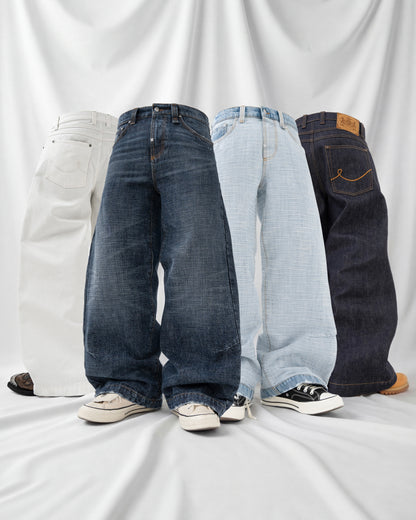 Reaven Raw White Heritage Denim Jeans