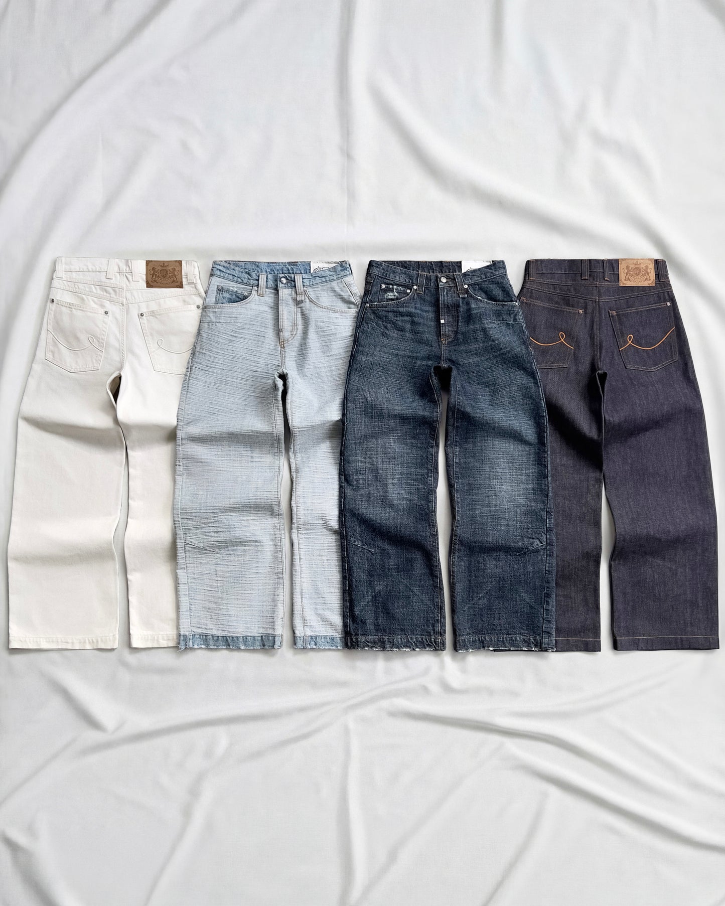 Reaven Raw White Heritage Denim Jeans