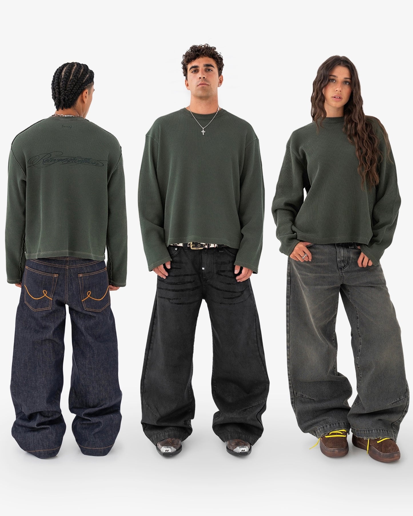 Reaven Olive Thermal Longsleeve