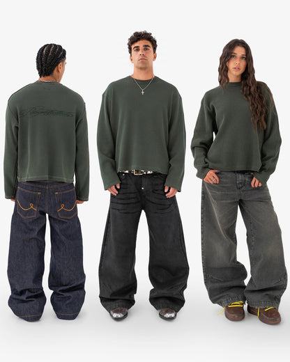 Reaven Olive Thermal Longsleeve