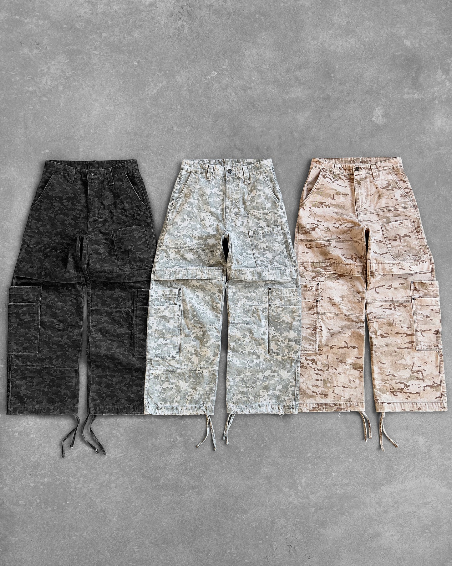 Reaven Sahara Camo Cargo Pants