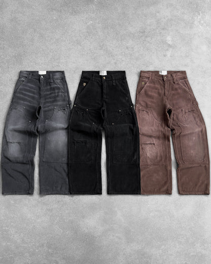 Reaven Jet Black Lionheart Corduroy Pants