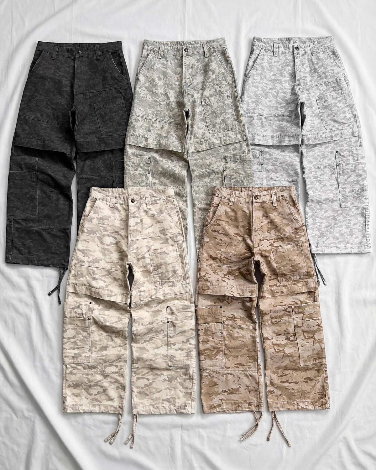 Reaven Camo Cargo Pants