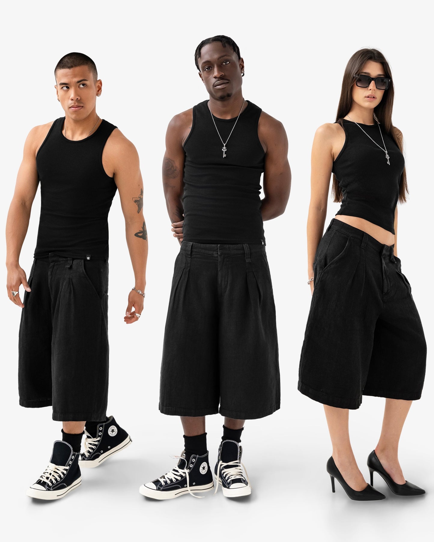 Reaven Black Stamp Tank - Two Pack