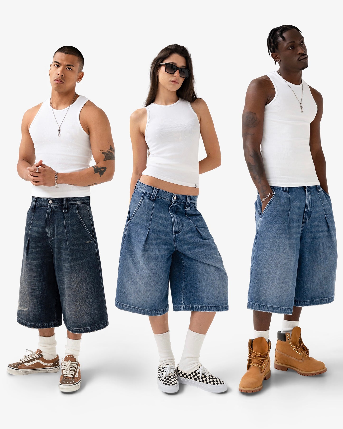 Reaven White Stamp Tank - Two Pack