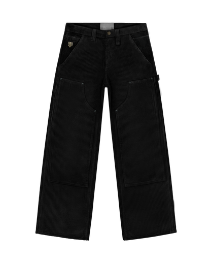 Reaven Jet Black Lionheart Corduroy Pants
