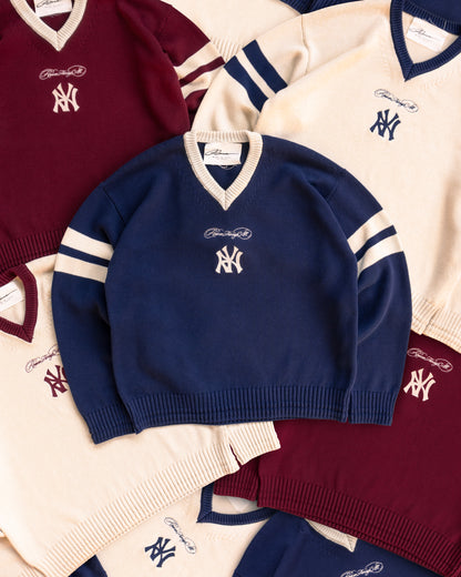 Reaven Cream Red RTA Knit