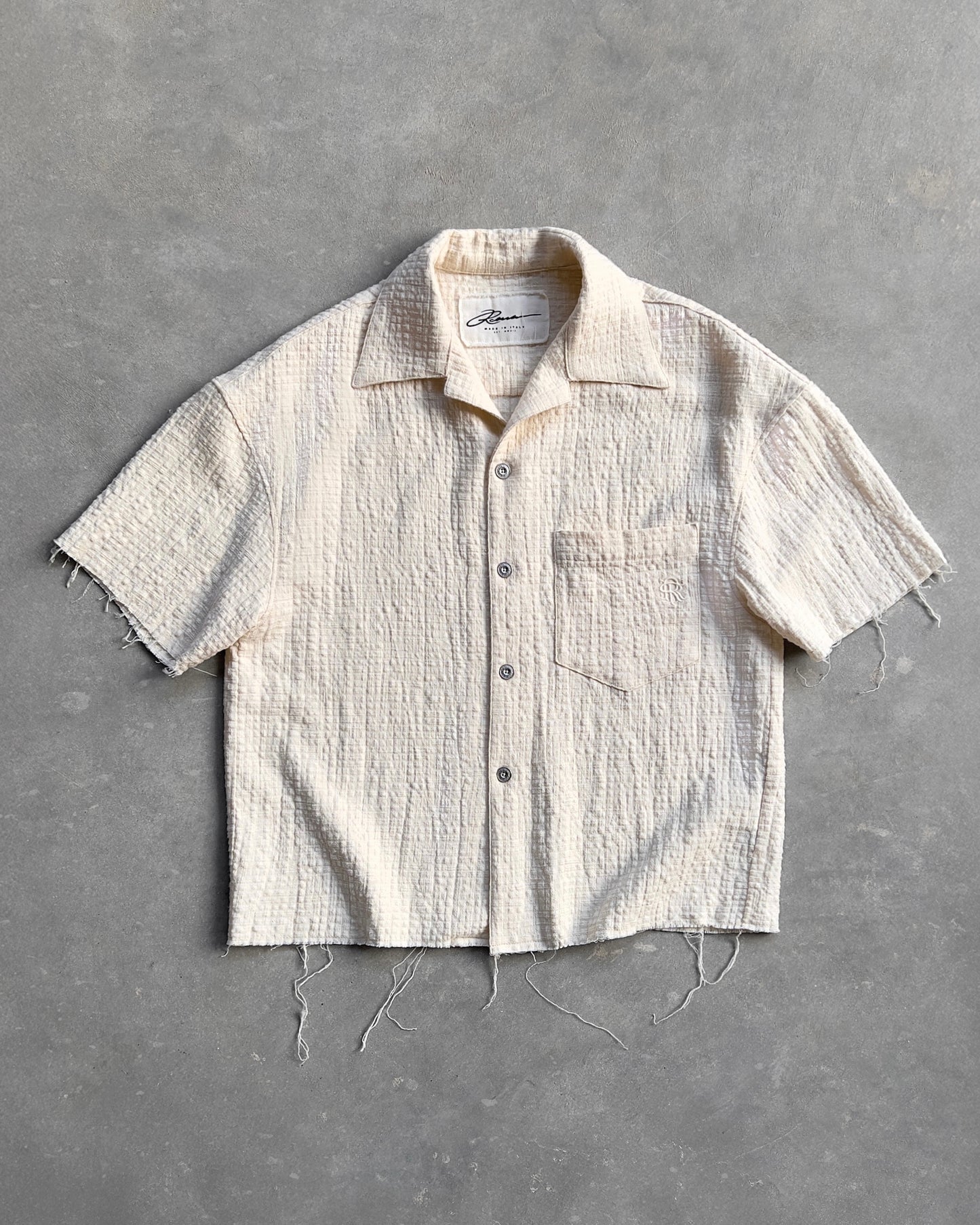 Reaven Natural Stamp Shirt