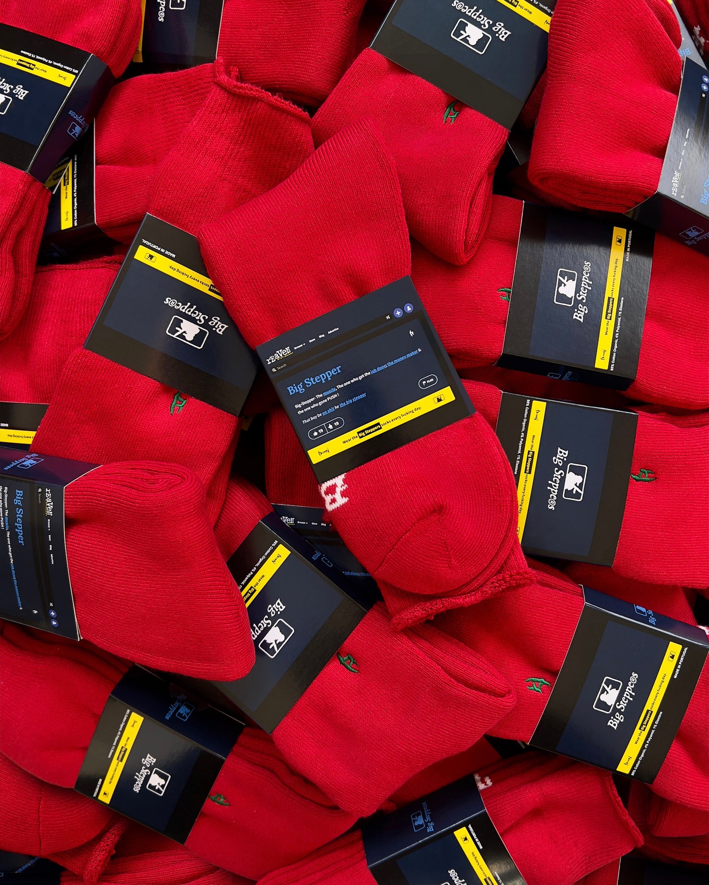 Reaven Xmas Big Steppers Socks