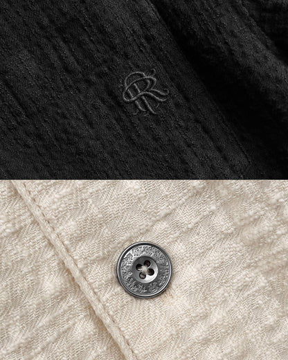 Reaven Natural Stamp Shirt