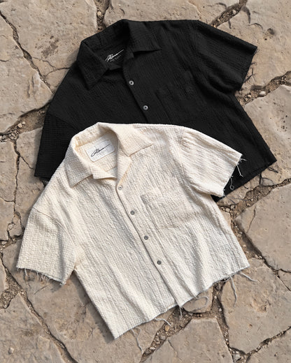 Reaven Natural Stamp Shirt