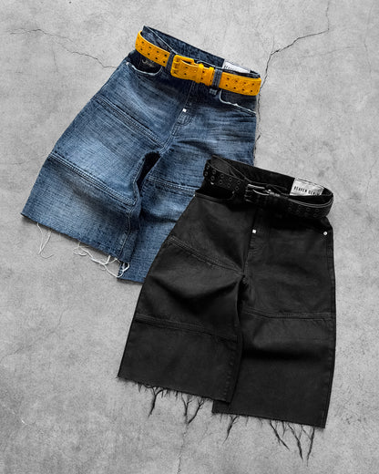 Reaven Shibuya Stamp Jorts