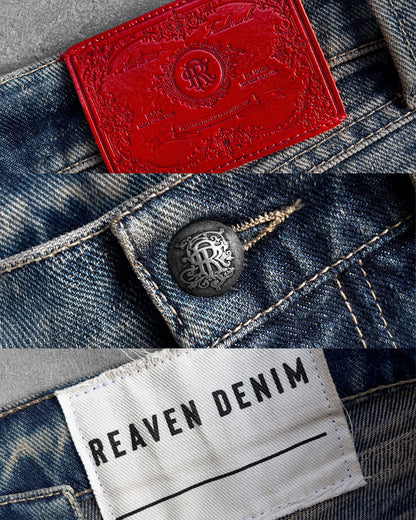 Reaven Repaired Stamp Jorts