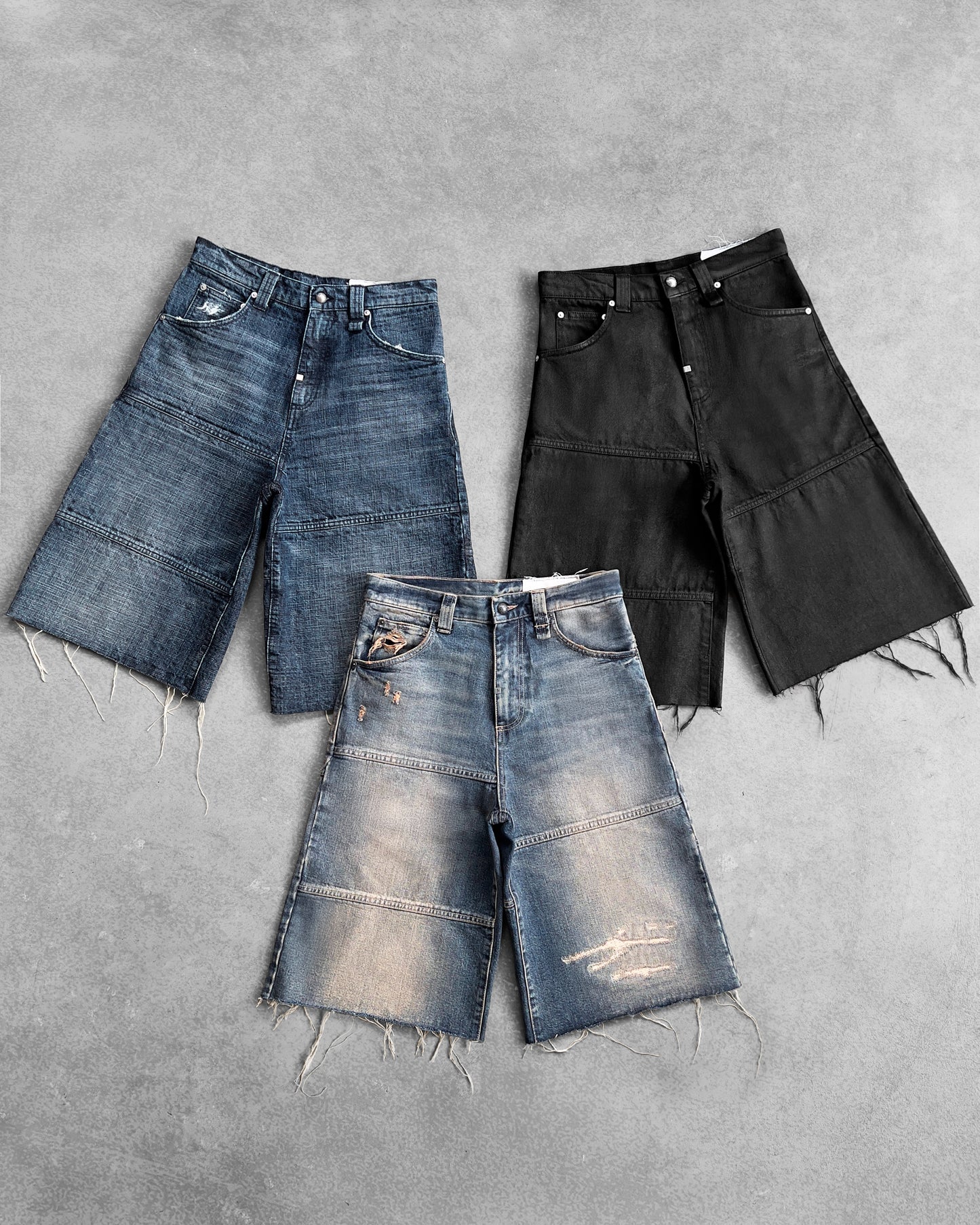 Reaven Shibuya Stamp Jorts