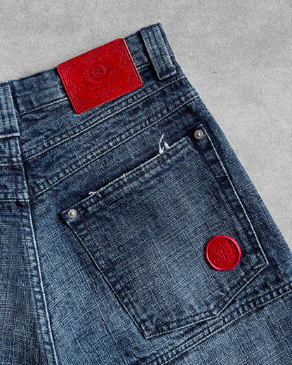 Reaven Shibuya Stamp Jorts