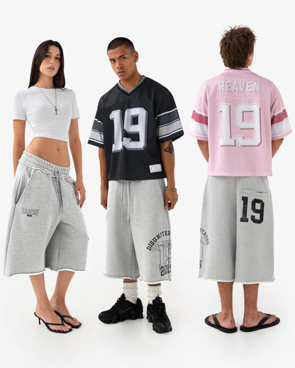 Reaven Grey Disunited States Sweatjorts