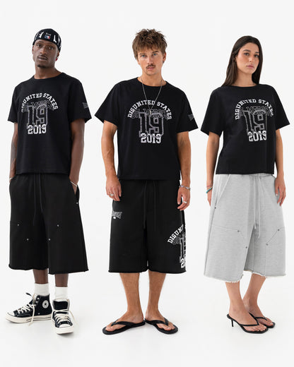 Reaven Black Disunited States T-Shirt